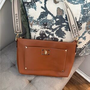 U.S. Polo Assn. Brown Crossbody Bag